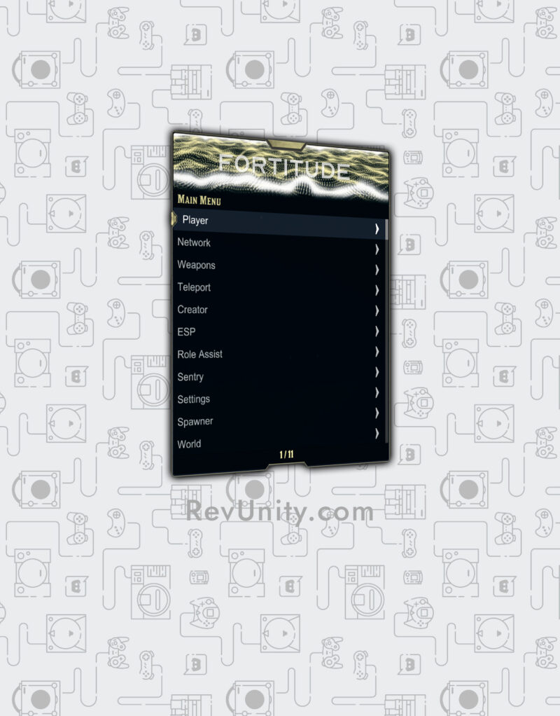 Fortitude Mod Menu