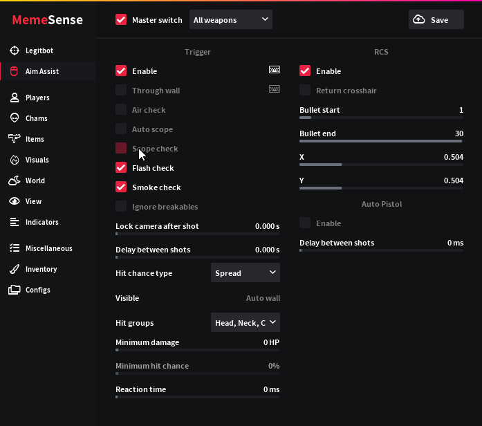 MemeSense CS2 Software